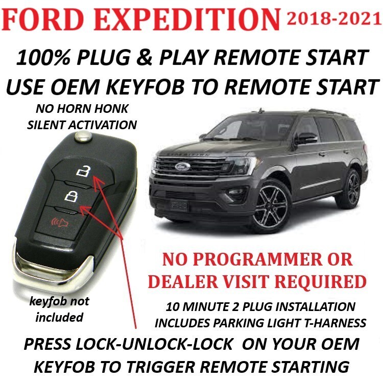 ENABLE FACTORY OEM REMOTE START BUILT INTO BCM FORD EXPEDITITION 2015-2021