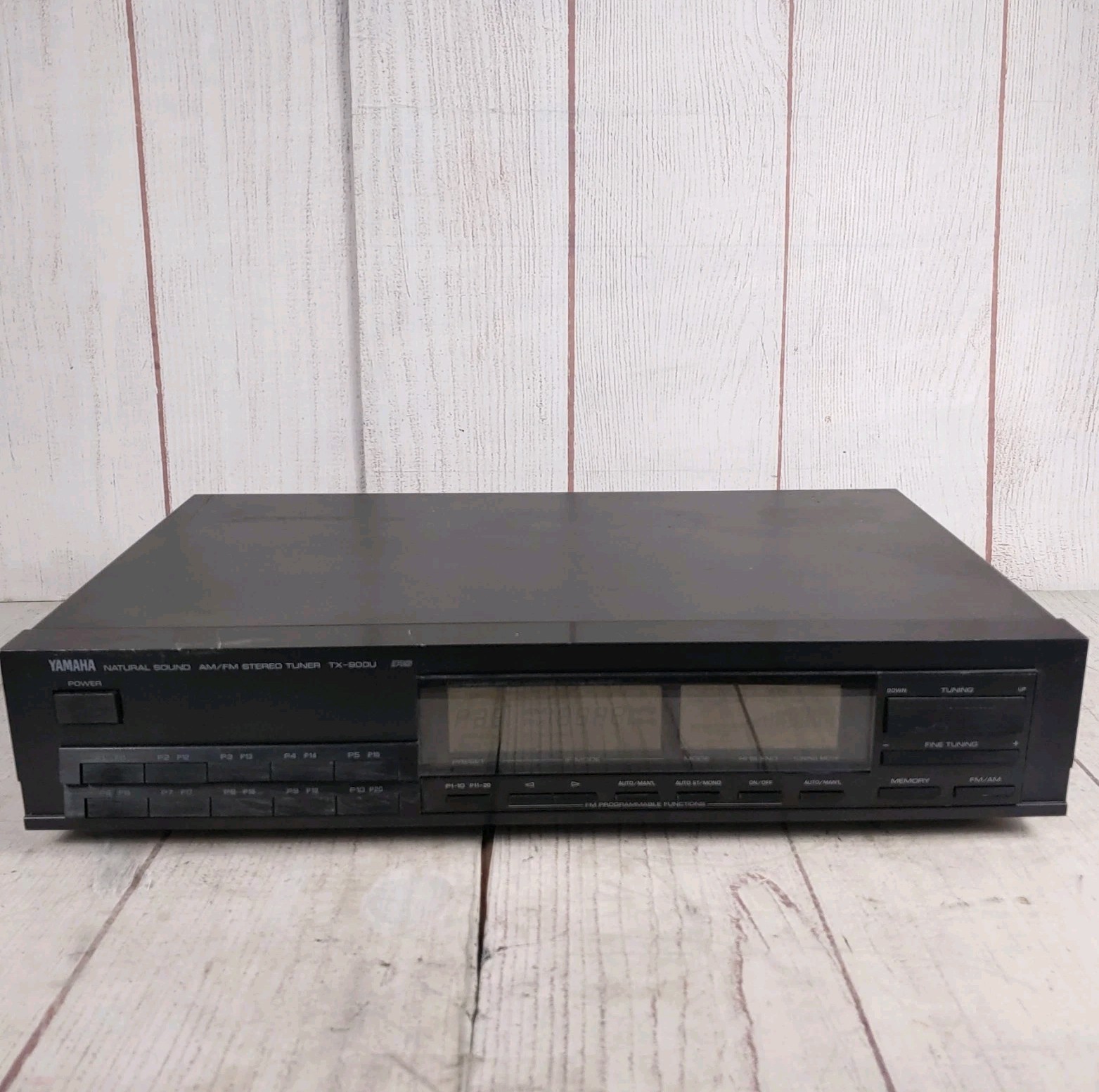 VINTAGE Yamaha TX-900U Tuner - Natural Sound AM/FM Stereo Radio - TESTED WORKING
