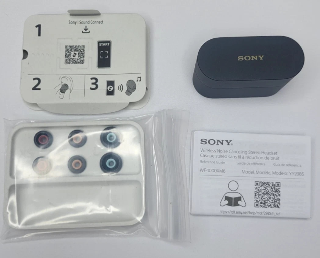 Sony WF-1000XM6/B Truly Wireless Earbuds WF1000XM6 Black