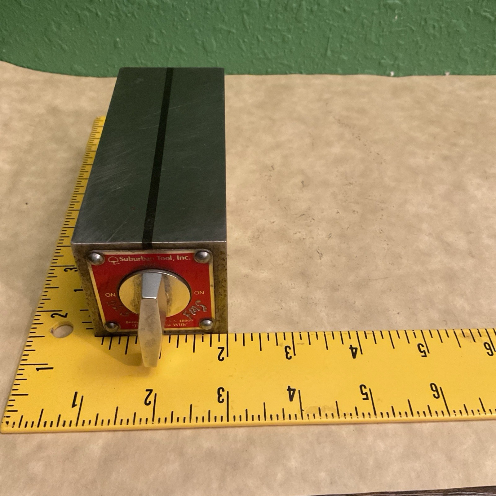 Lightly Used Suburban Tool MTC-S Magnetic Toolmaker's Chuck 5" x 2" x 2"