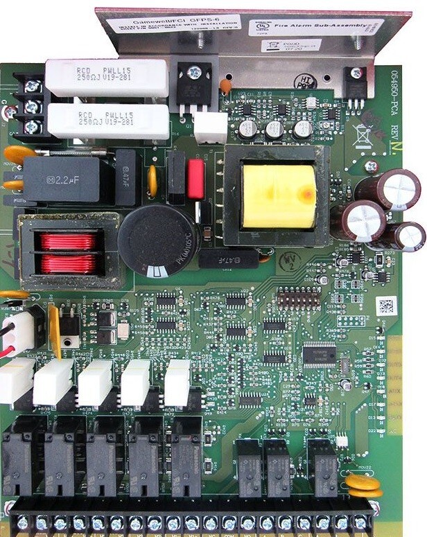 Repair Service for Gamewell FCI GFPS-6 NAC Power Supply Board