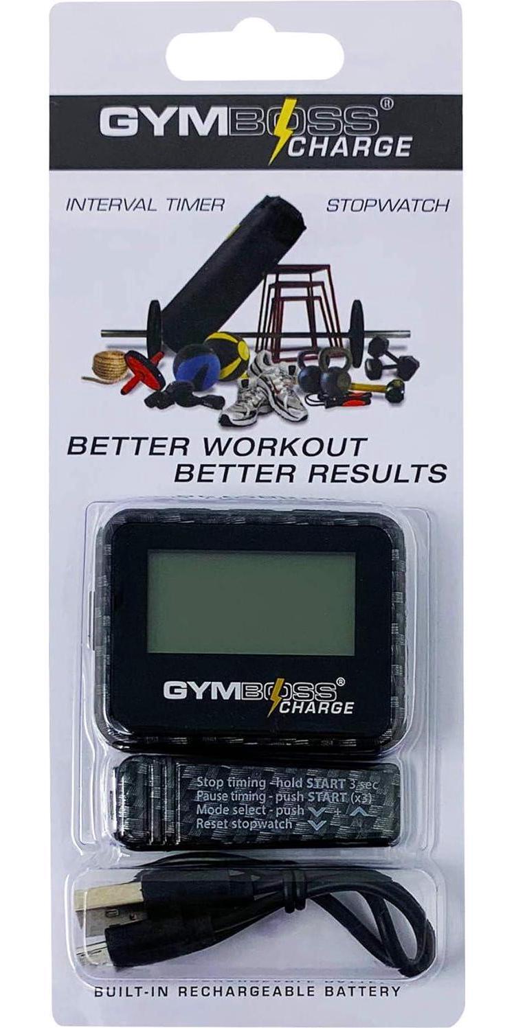 Gymboss Charge Interval Timer And Stopwatch