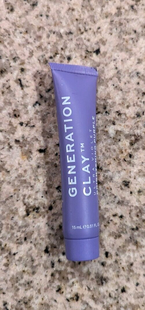 Generation Clay Brightening Purple Clay Mask 15 Ml./0.51 Fl. Oz. - Sealed