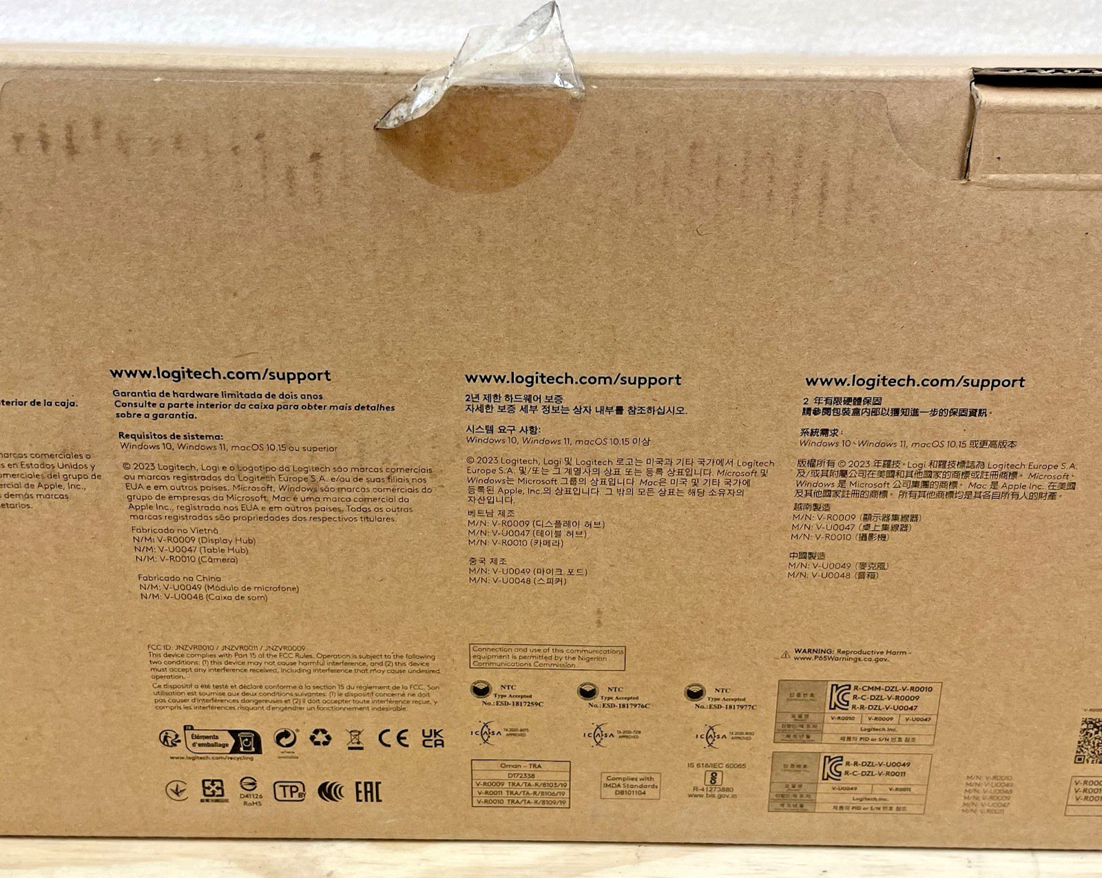 Logitech Rally Plus Video Conferencing System *NEW IN OPEN BOX* #E90