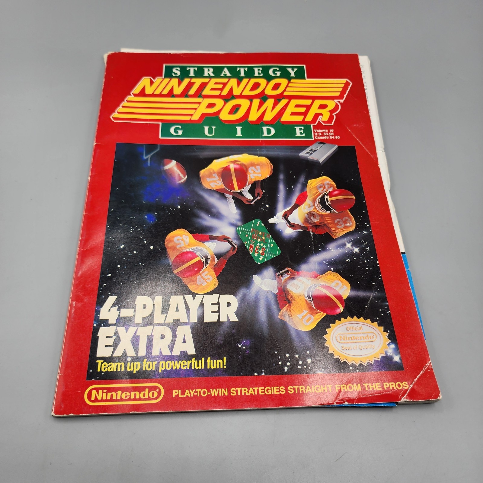 Nintendo Power Magazine #19 Dec 1990 4-Player Extra Strategy Guide