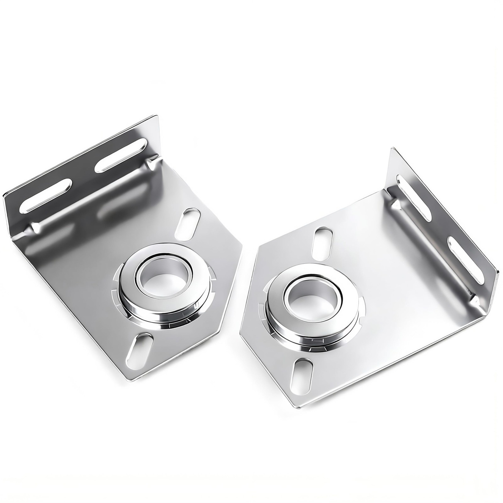 Garage Door Spring Center Bearing Bracket, 3 3/8 Parts Silver