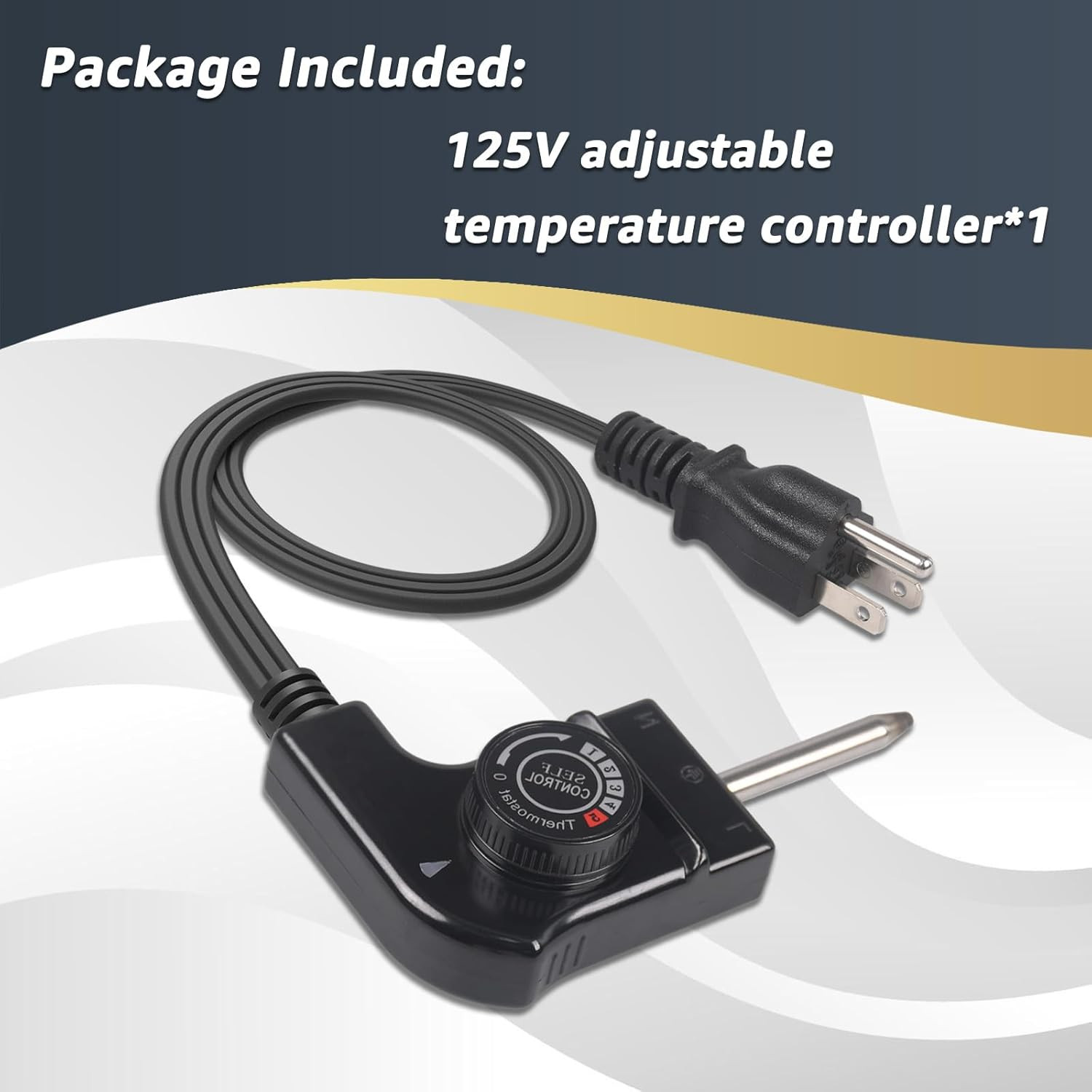 Thermostat Control Power Cable Compatible with Hamilton Beach Presto Chefman Bel
