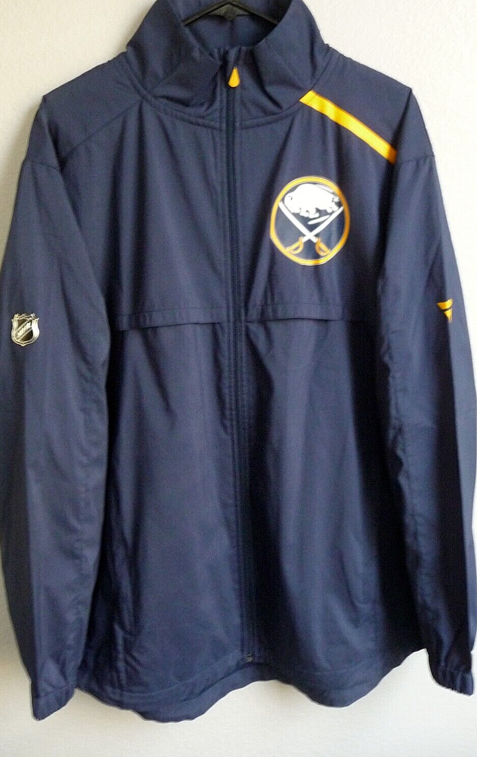 Men's Fanatics Buffalo Sabres Hockey Full-Zip Jacket L NEW