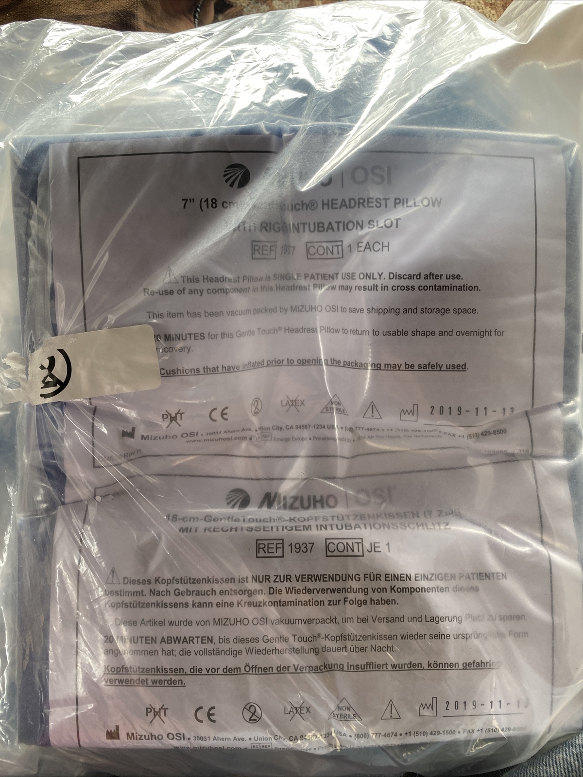 Mizuho OSI Jackson Table Spinal Surgery Top Patient Care Kit- 5808PV