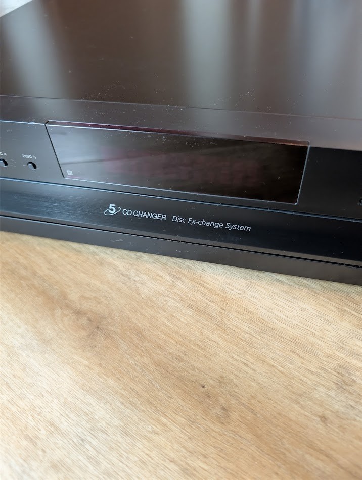 Sony CDP-CE500 5-Disc CD Changer Player USB - No Remote - Tested