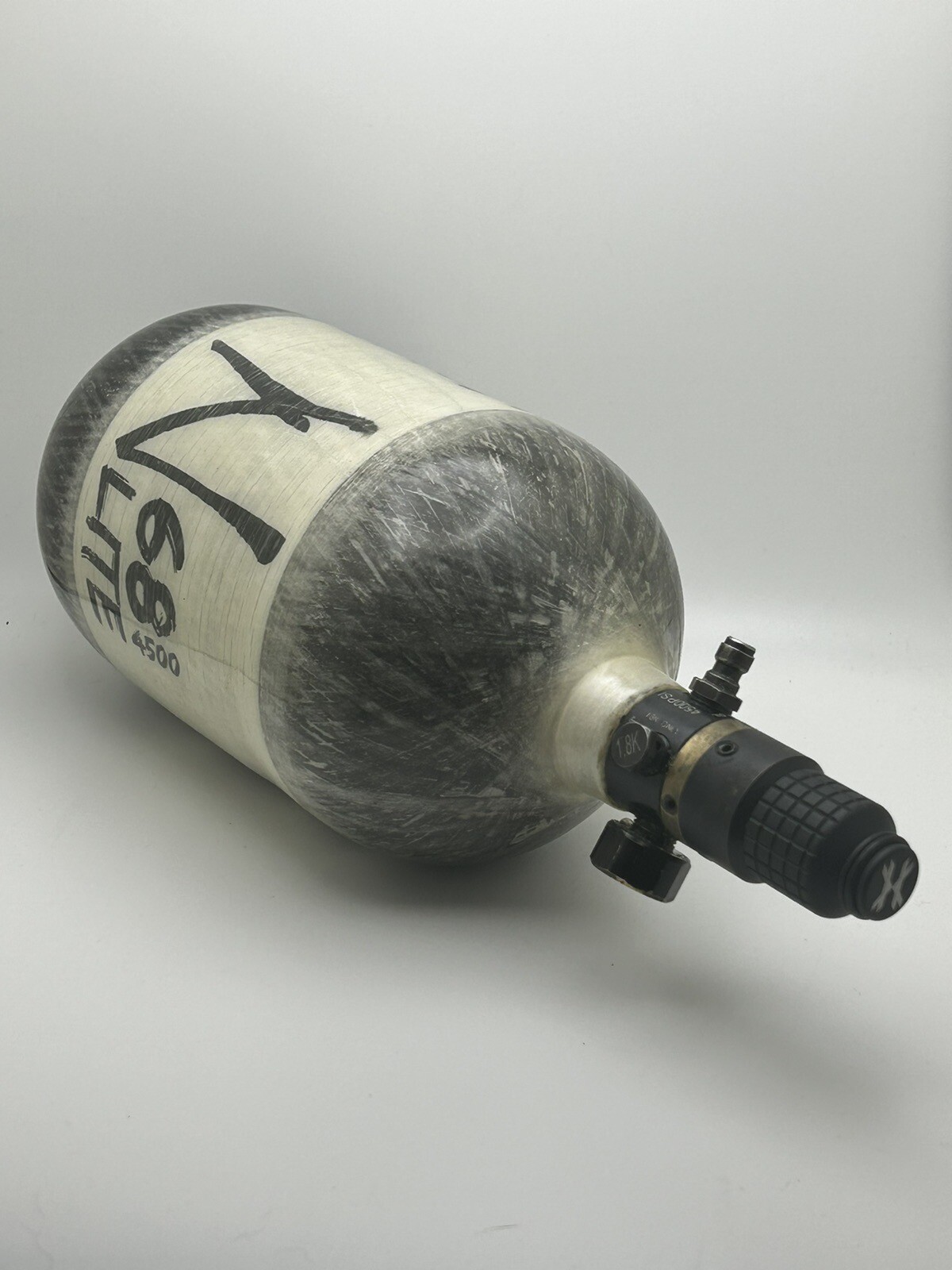 Ninja 68-4500 Psi Compressed Air Tank With Pro V2 Cracked Glass & Tank Grip