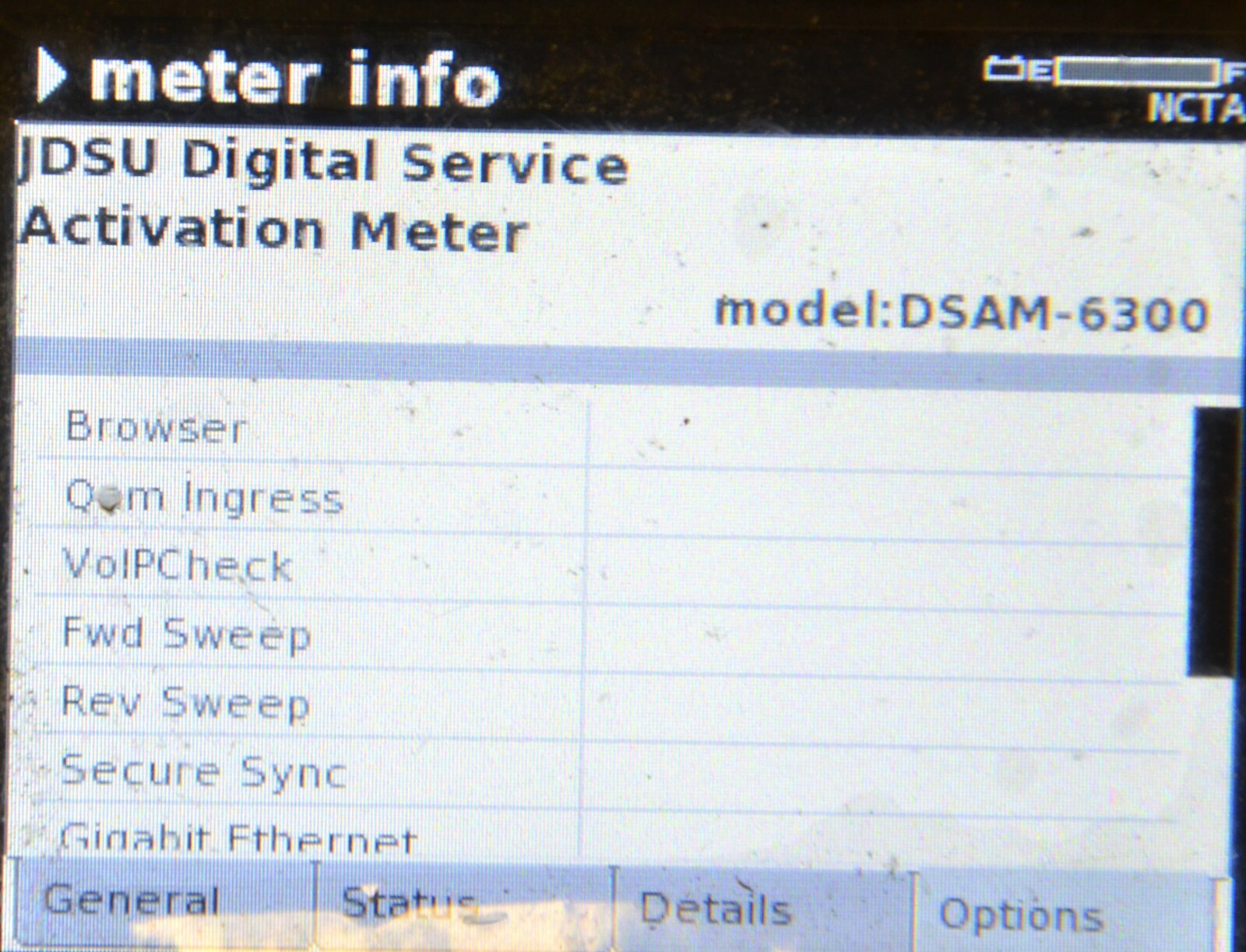 Demo Viavi JDSU DSAM 6300 XT Rev Fwd Sweep Cable Meter Docsis 3.0 Annex A/B ONX