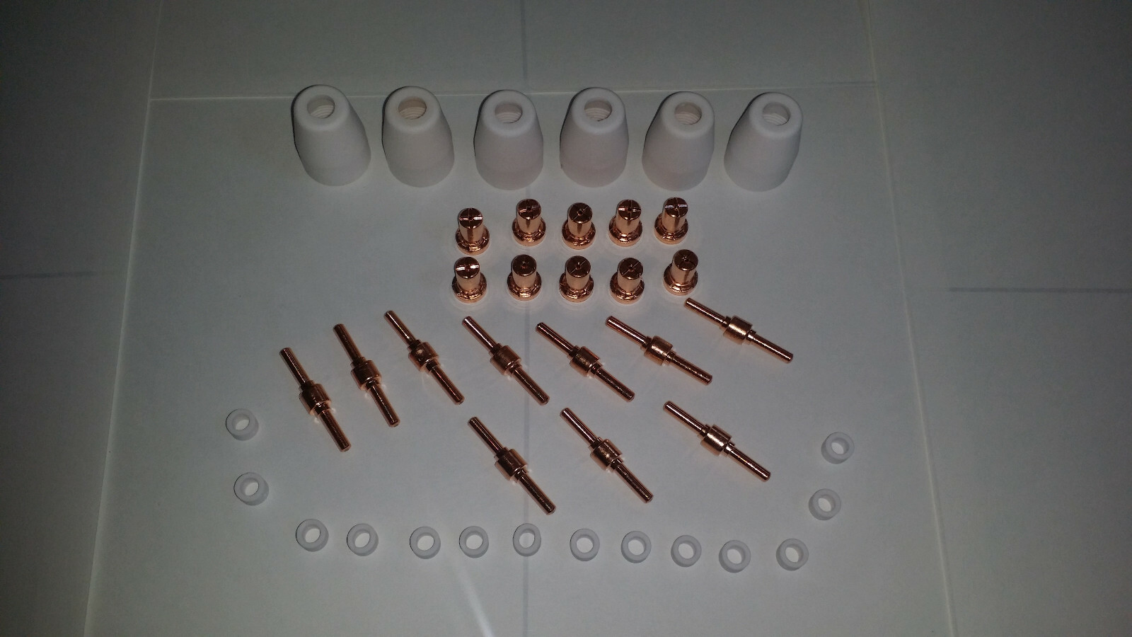 REBOOT RBC-5000D PLASMA CUTTER CONSUMABLES 40PCS COPPER EXTENDED CONSUMABLES USA
