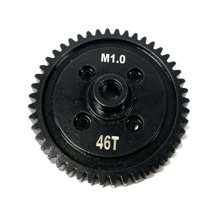 45# Steel Spur Gear 46T M1 CM0205TBL for RC 1/8 CEN Racing 8999 M-Sport 2023