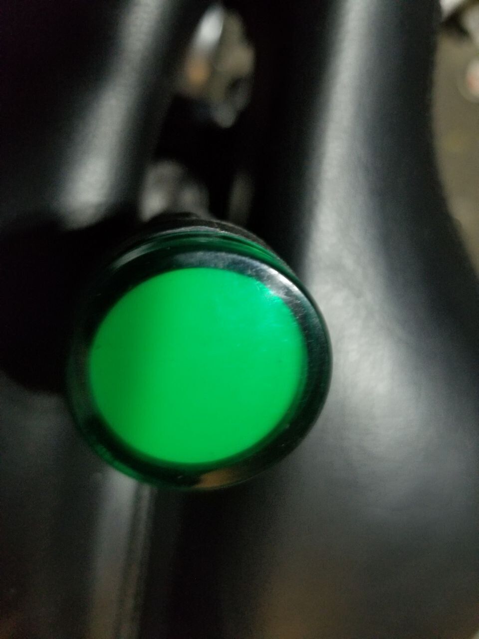 BIG GREEN 12V POWER ON LED INDICATOR PERFECT FOR POWER SOLAR ON GENERATOR BUILD
