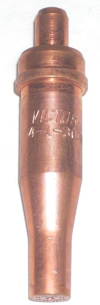 Genuine Victor 4-1-303M Cutting Torch Tip for Mapp or Propylene Gas Cuts to 4"