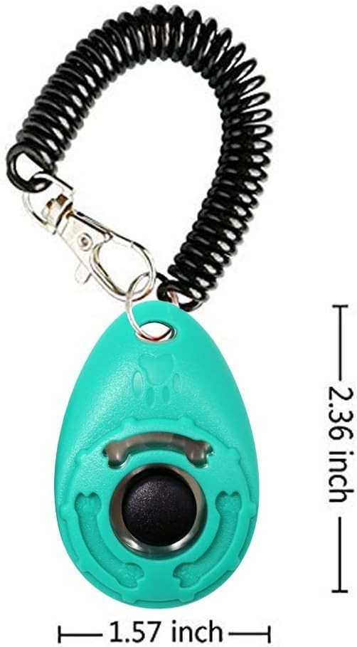 Lightweight Pet Training Clicker with Elastic Wrist Strap - Perfect for Training