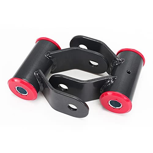 Rear Drop Lowering Leaf Spring Shackle kit 2" 412120 Compatible with 2002-2008
