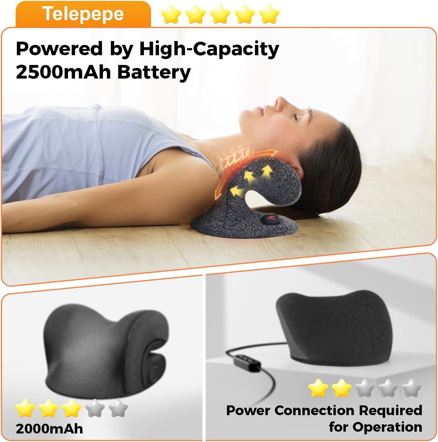 Neck Hump Corrector Cervical Traction Pillow for Pain Relief and Relaxation