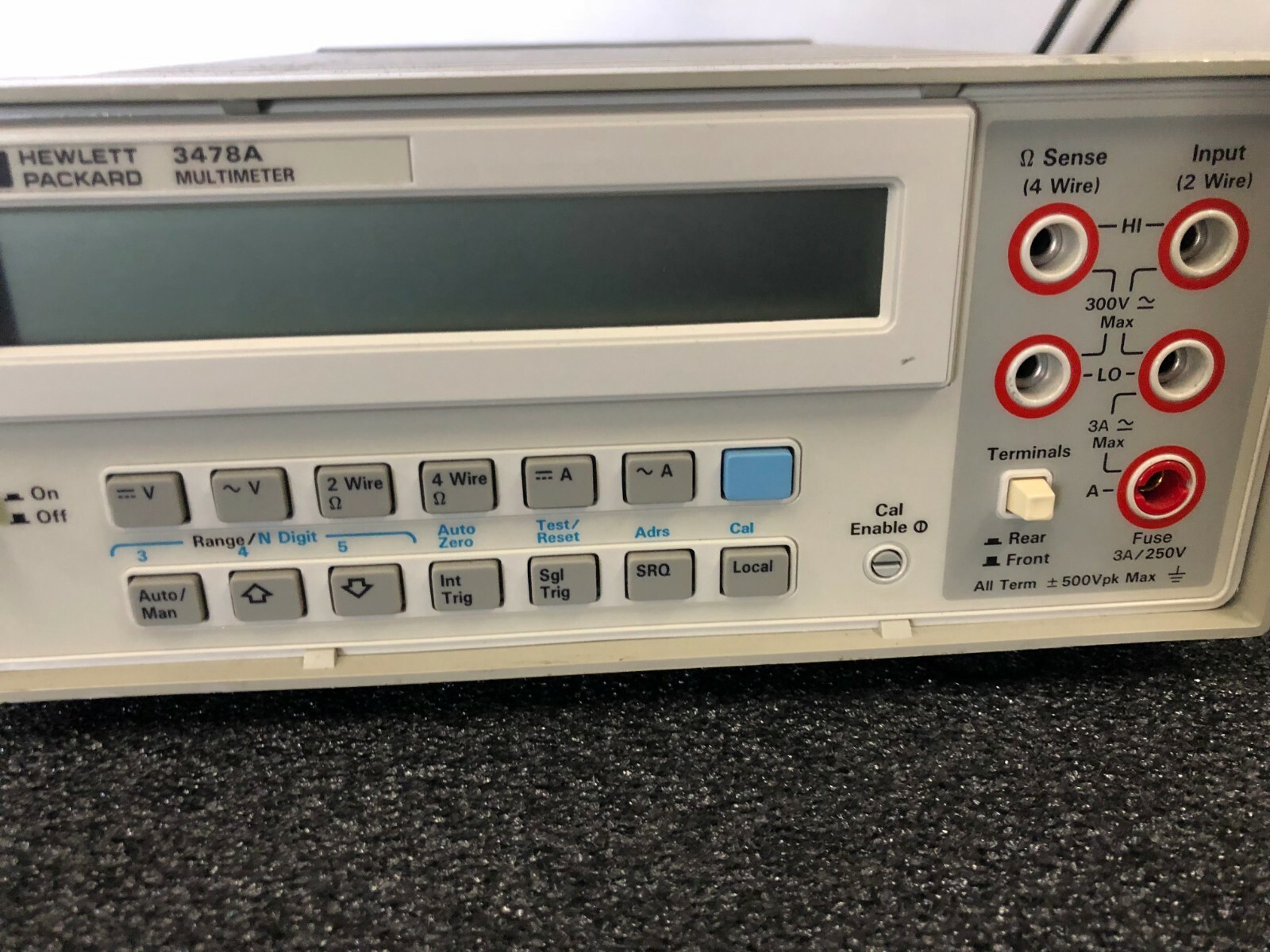 HEWLETT PACKARD 3478A MULTIMETER