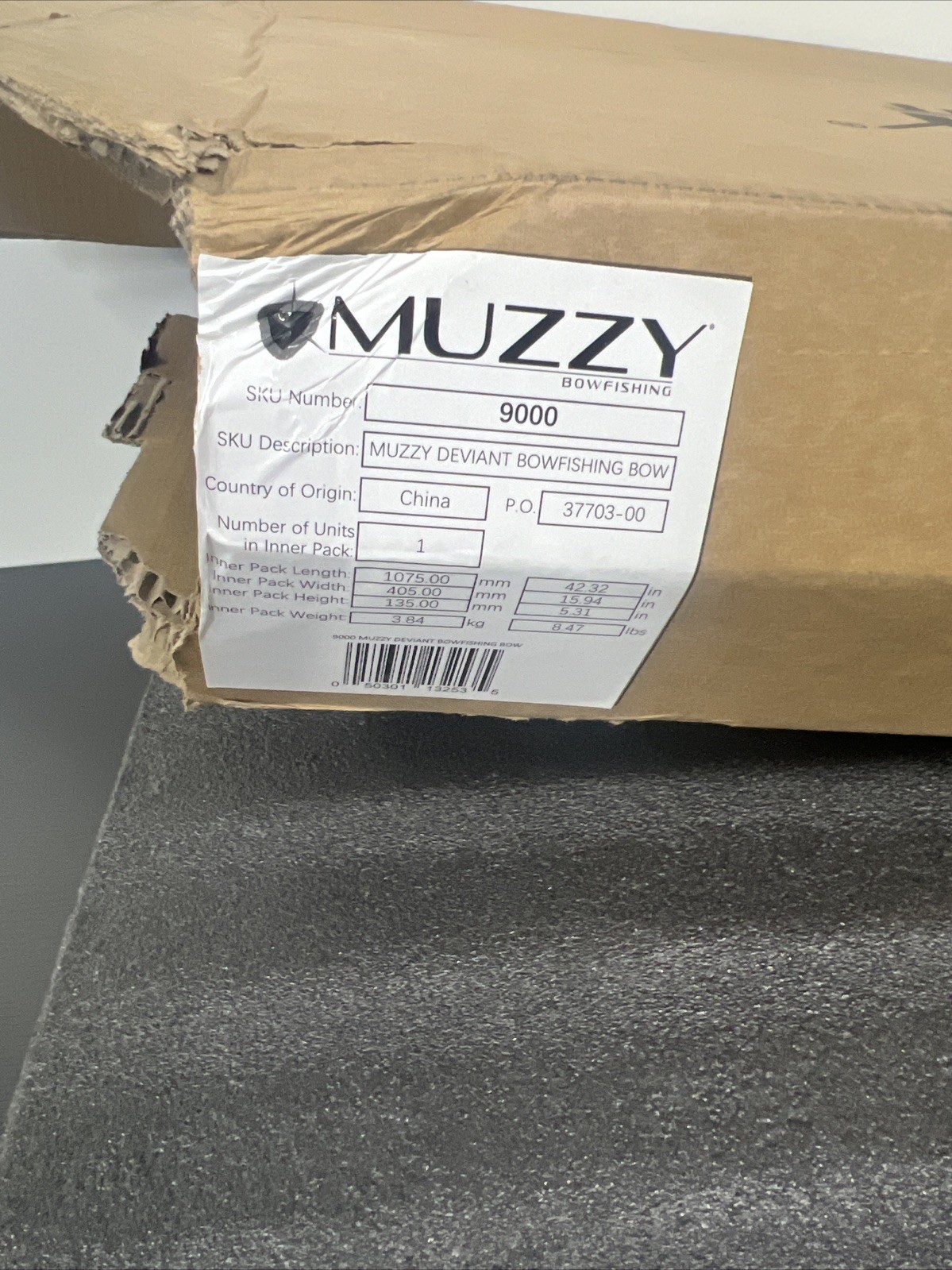 Muzzy Deviant Hybrid-Lever Cam Bowfishing Bow
