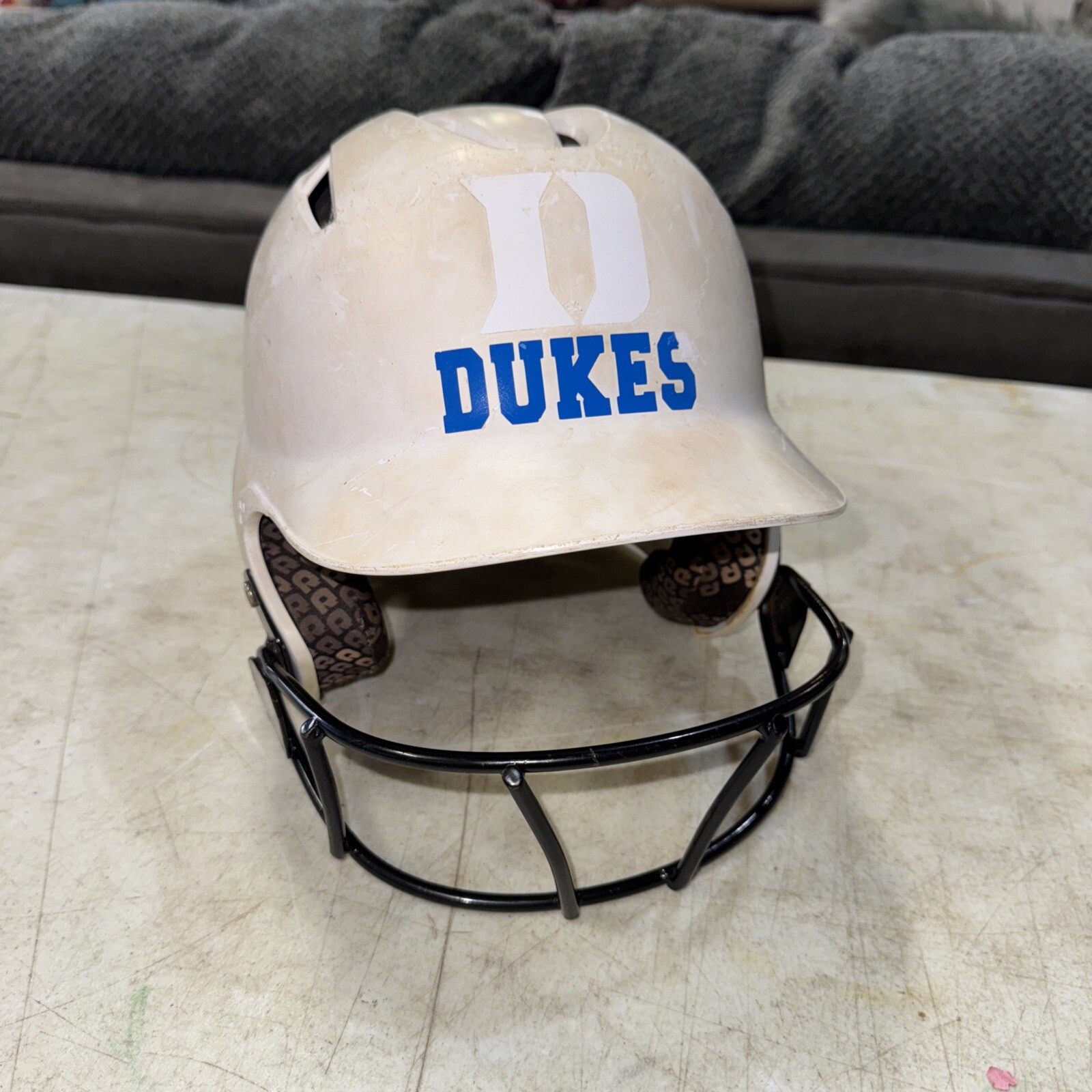 Demarini White Helmet With Facemask