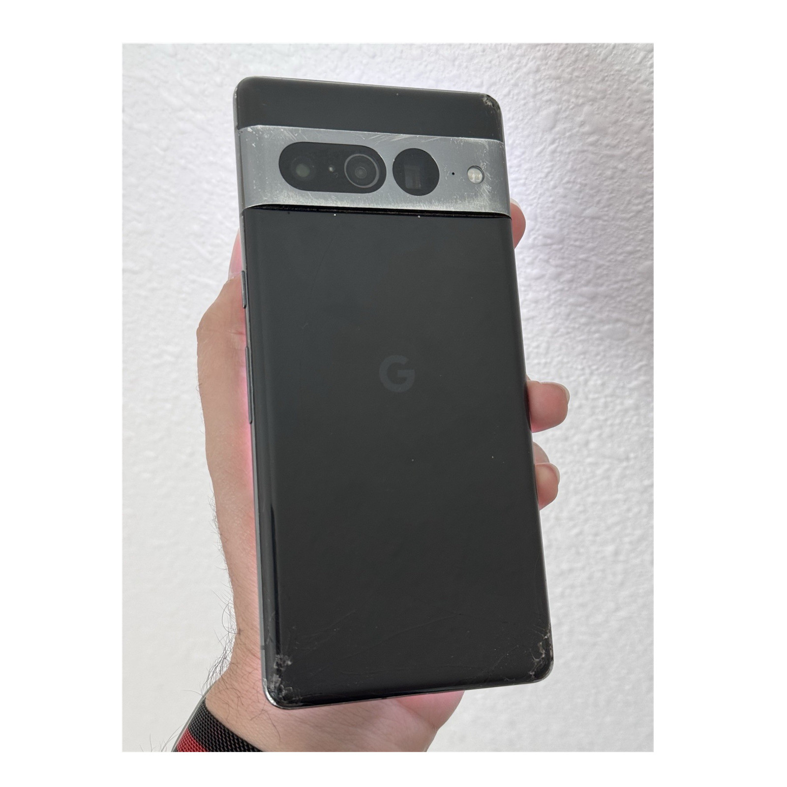Google Pixel 7 Pro 128GB Black Verizon Broken Display *FOR PARTS
