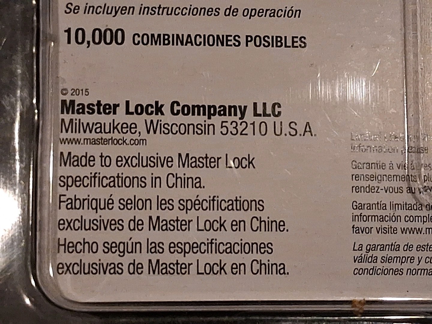 Portable Master Lock 5400D Lock Box 5 Key Capacity Secure Key Storage Box