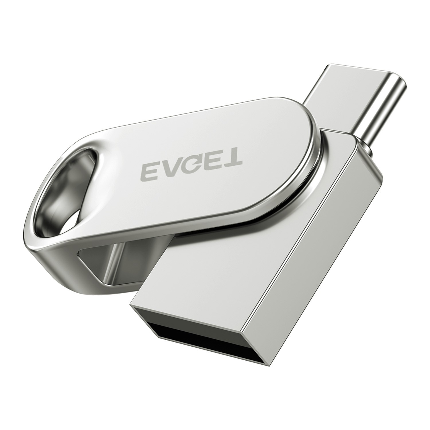 EAGET 2 in 1 USB-A USB-C Flash Drive 16GB 32GB 64GB UDP USB 2.0 OTG Thumb Drives