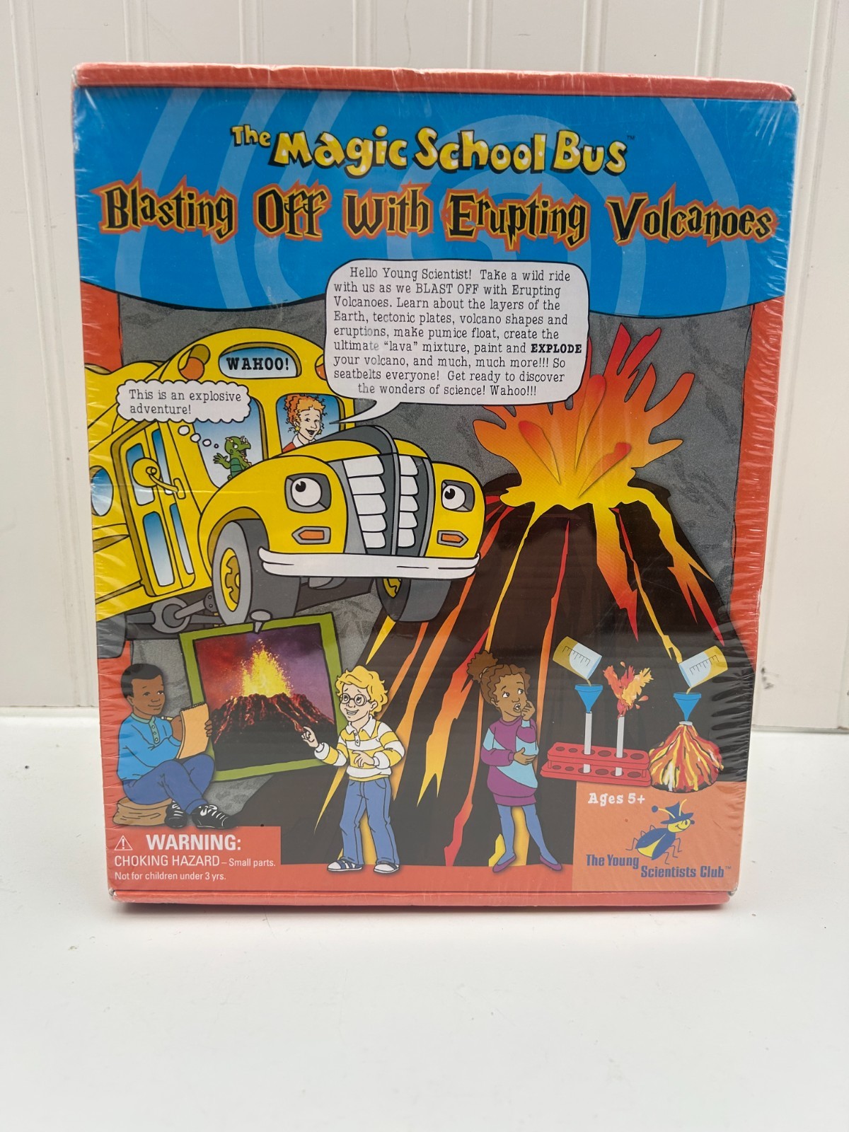 Magic School Bus Blasting Off With Erupting Volcanoes Science Kit New Scholastic