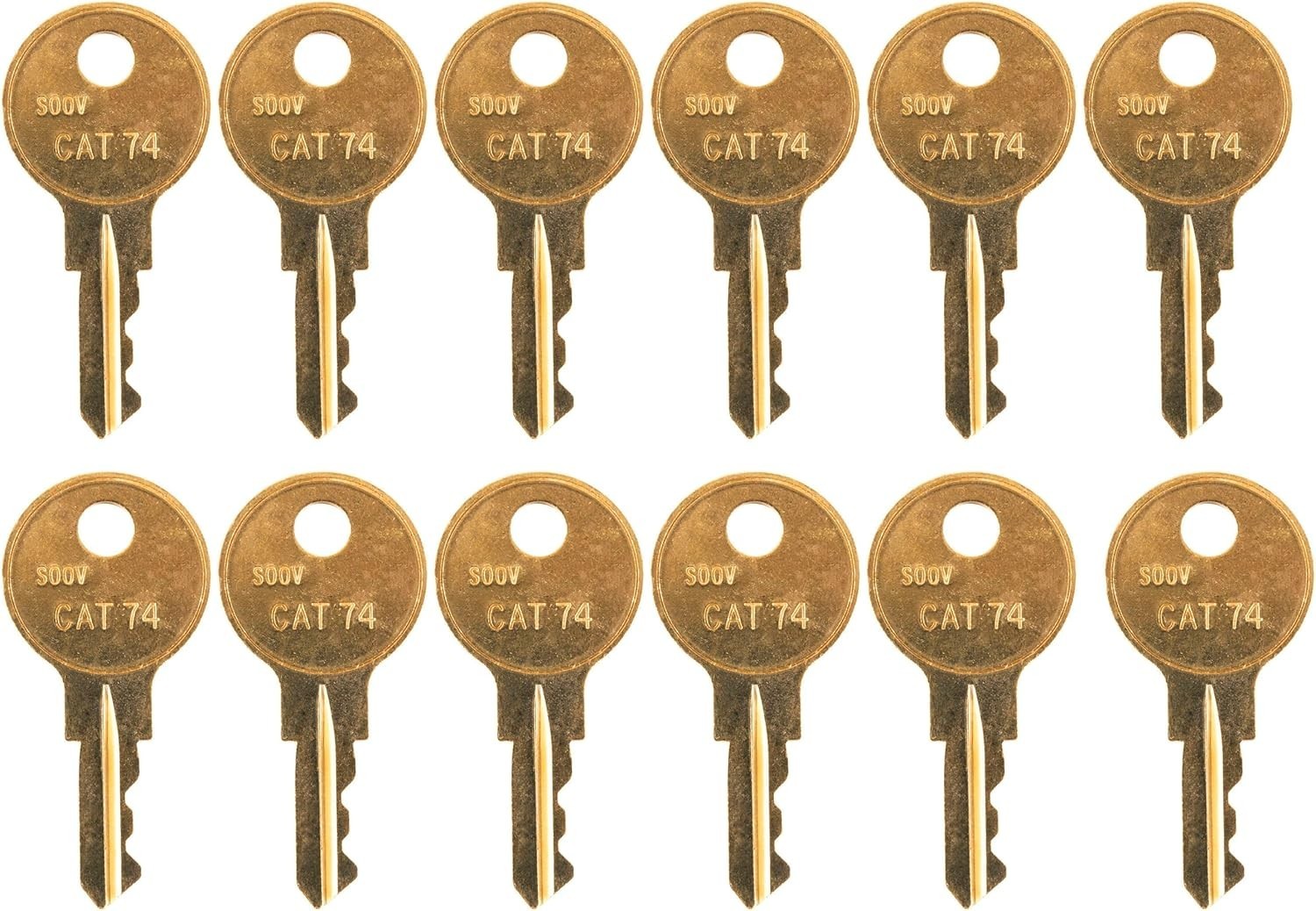 For Your Janitor Bobrick Cat-74 Dispenser Key - 12 Pack of Keys