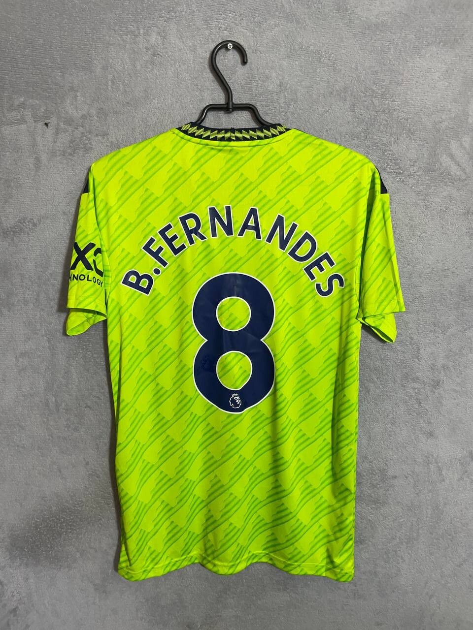 Fernandes Manchester United Jersey Third football shirt 2022 - 2023 Adidas Men S