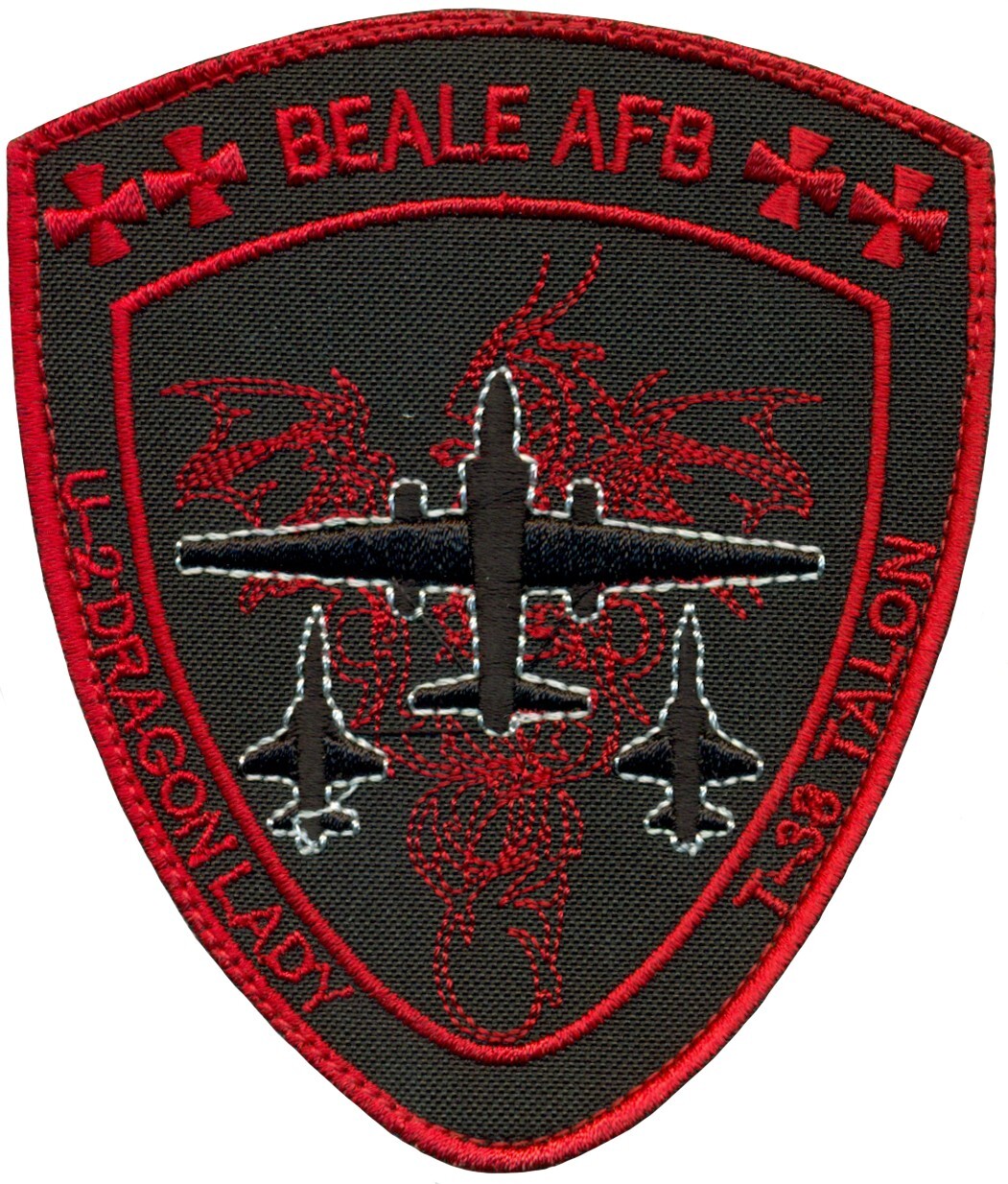 USAF 1st RECONNAISSANCE SQUADRON – T-38 & U-2 PATCH