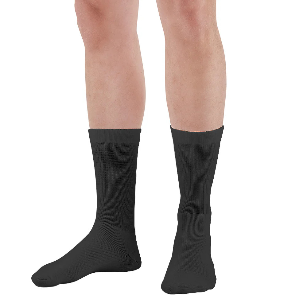Ames Walker 130L Coolmax Crew Socks 15-20 mmHg