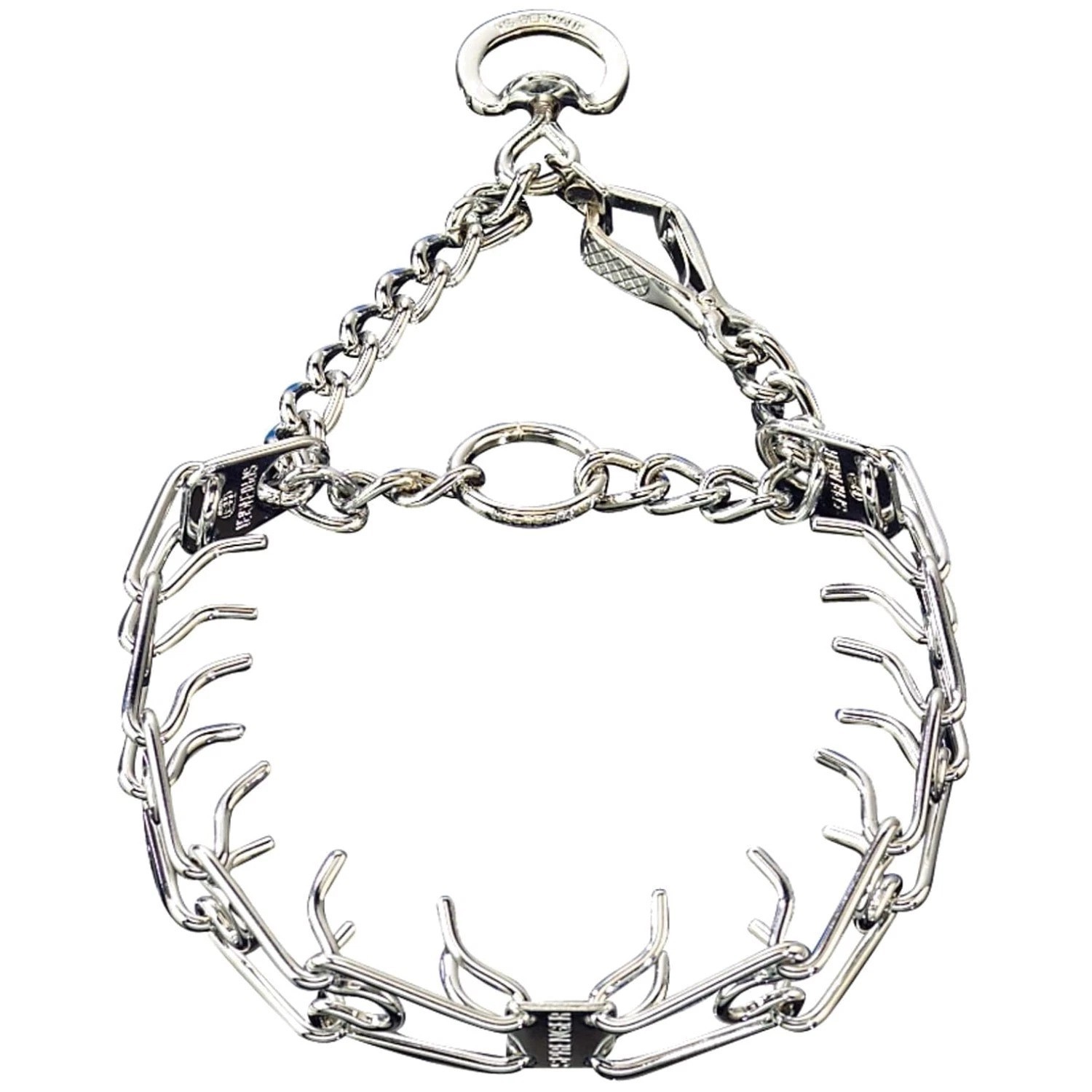 Chrome Plated Training Collar with Quick Release Snap