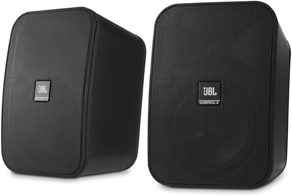 JBL Control X 2-Way 5-1/4" Indoor/Outdoor Speaker - Black (Pair)