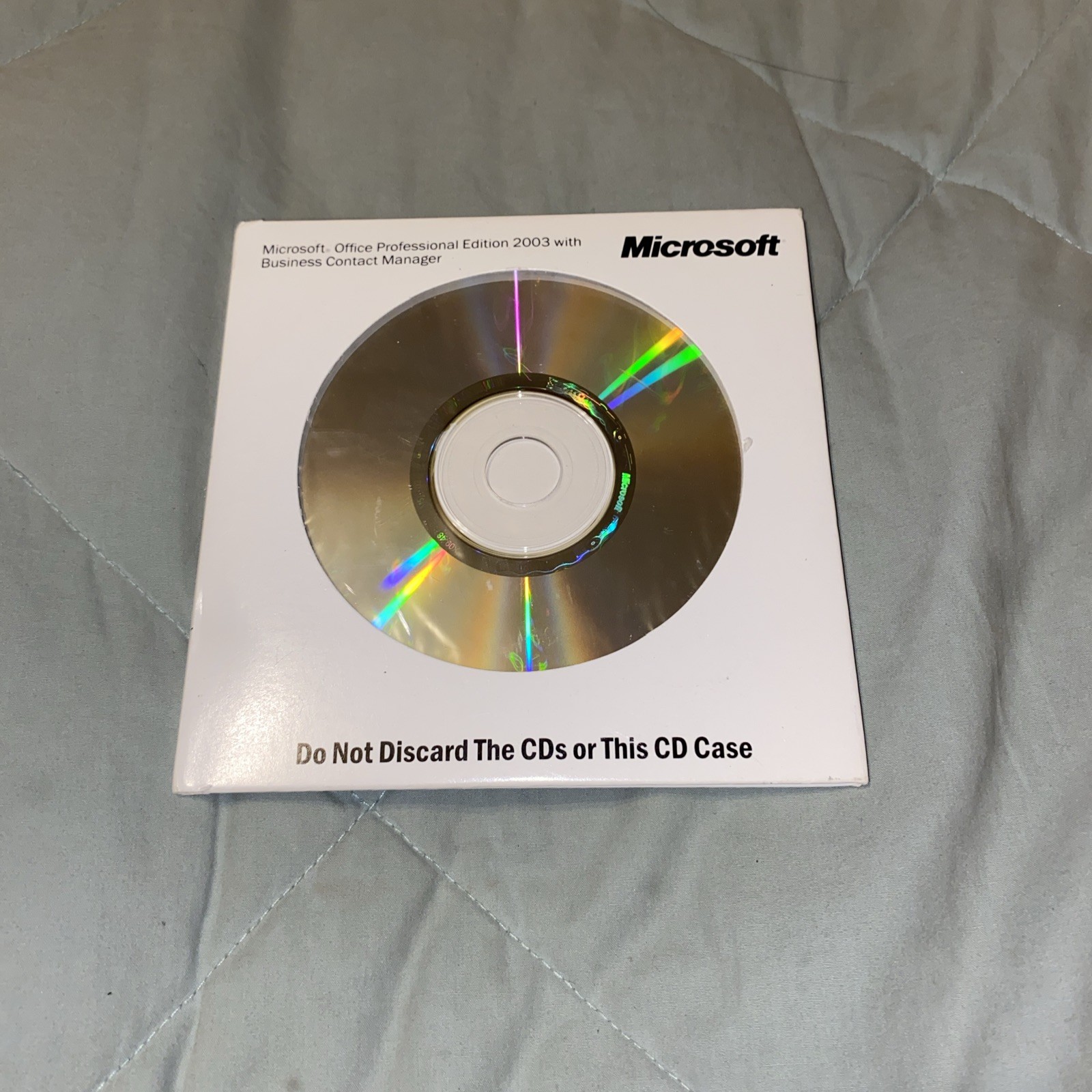 Microsoft Office 2003 Professional With Business Contact Manager BCM & Key