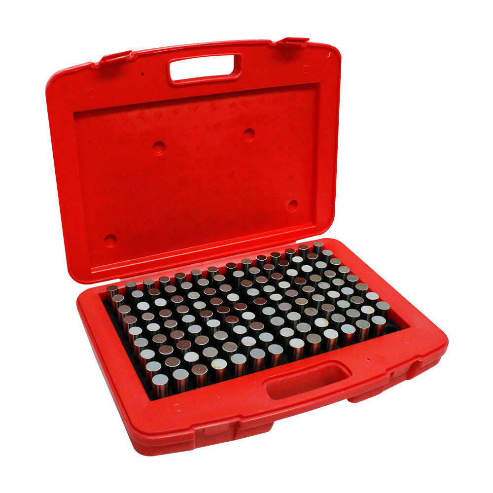 Gauge Set Metal Steel Plug 125 Pc Plus 0.626 - 0.750 Inch M4 Steel Pin Gage Set