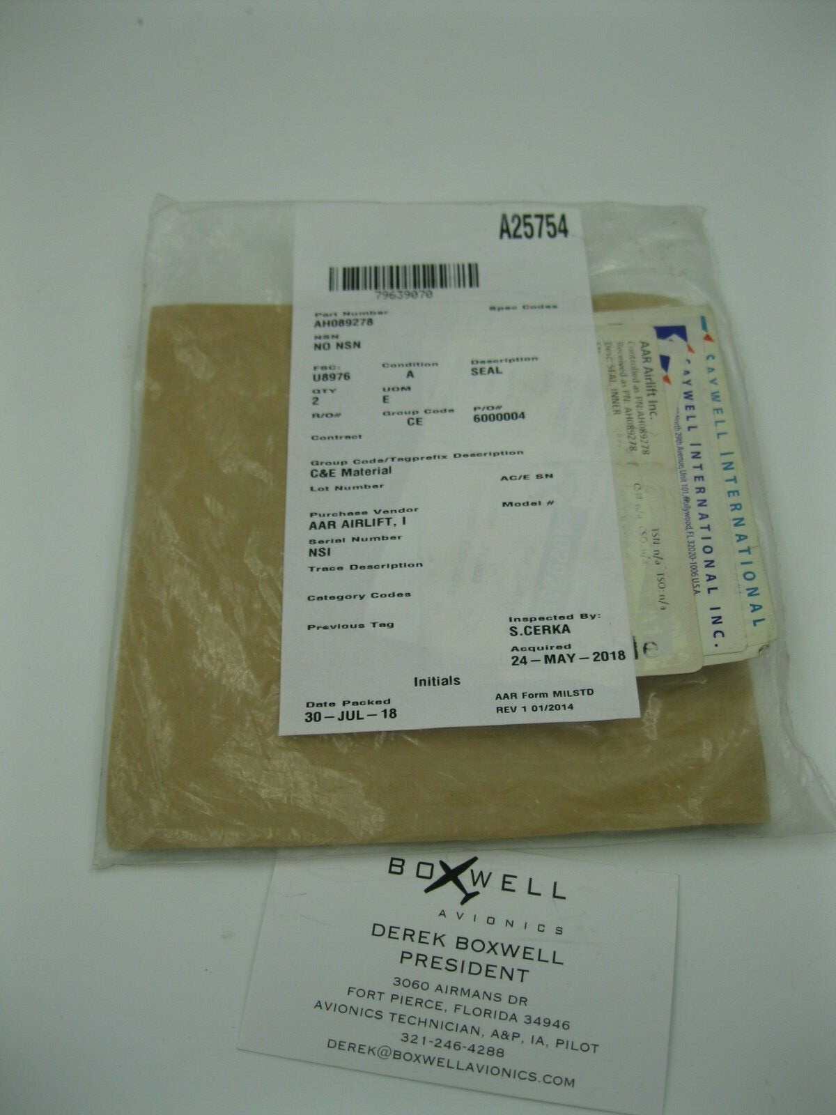 Trelleborg Sealing Solutions Seal AHO89278