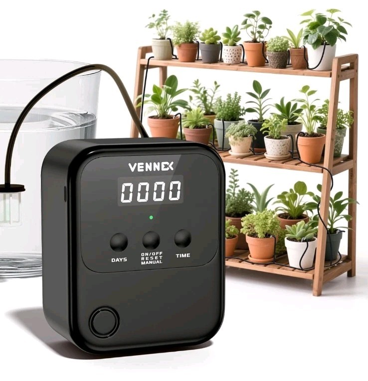 VENNEX Automatic Indoor Plant Waterer for 20 Potted Plants.