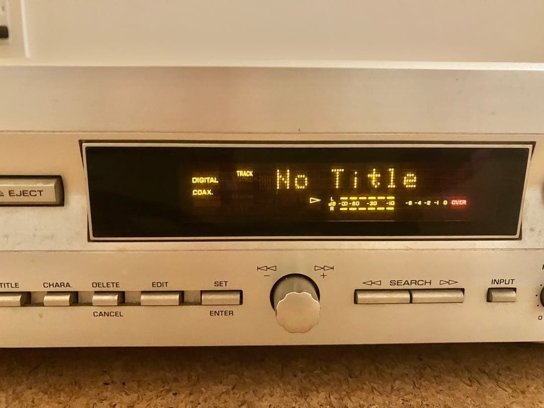 Yamaha MDX-793 MD Deck Player Recorder with remote control Tested