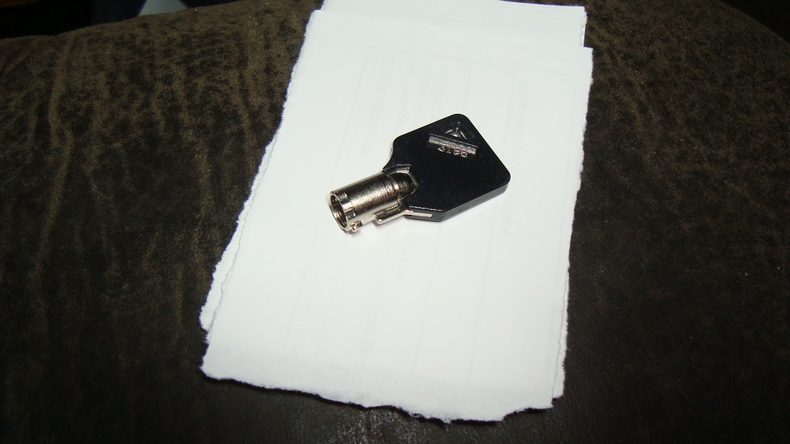 1  Key Code Cut 3198  Sentry Safe  Tubular Round Ace Key