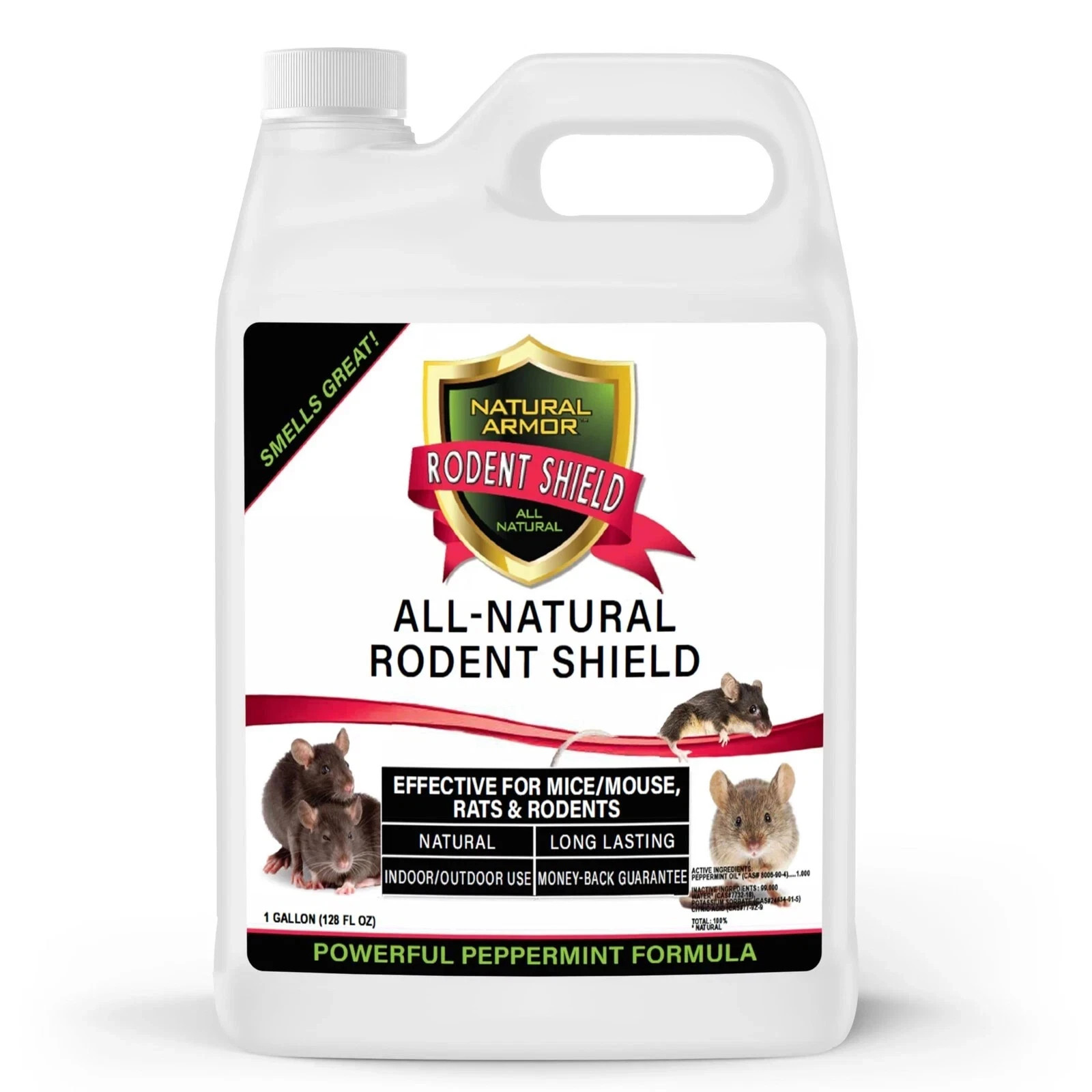 Repelente de menta para ratones, ratas y roedores