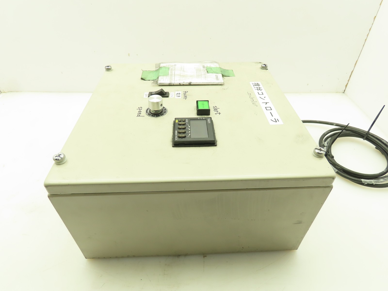 Omron H5CX DC Speed Controller Temperature Controller Custom Enclosure 12x12x6"