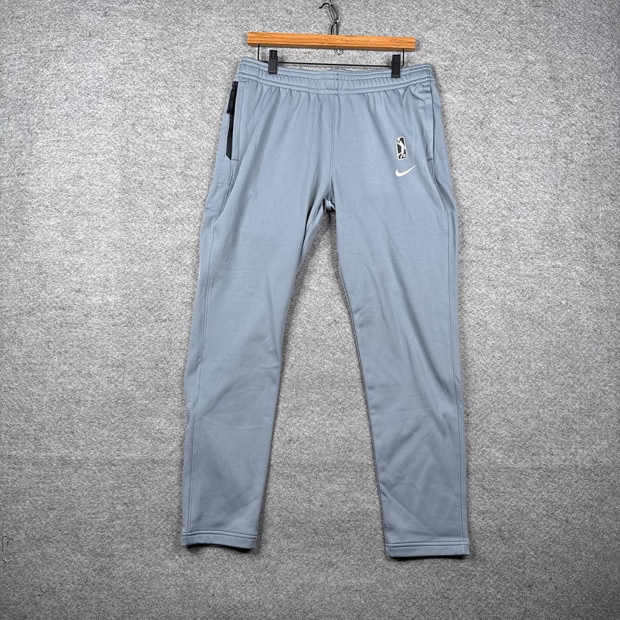 Nike NBA G-League Gatorade Player Issue Pants Mens Medium M Grey CJ7380-065