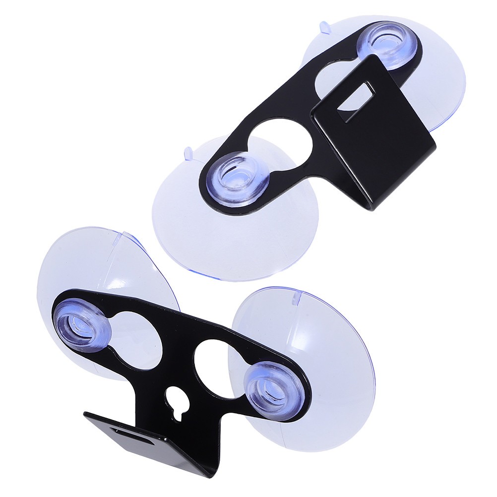 2 Pcs Suction Cup Cradle Mount Windshield Radar Bracket Car Holder Dashboard