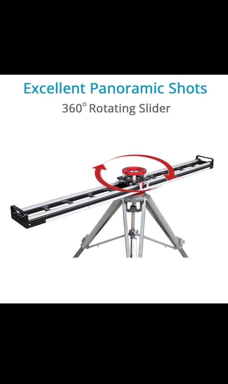 Proaim Flyking Precision Video Camera Slider (Mitchell Mount) + Flight Case 4ft!