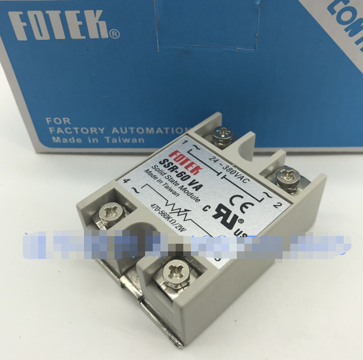 Fotek SSR-60VA SSR60VA Solid State Module Brand Free Ship