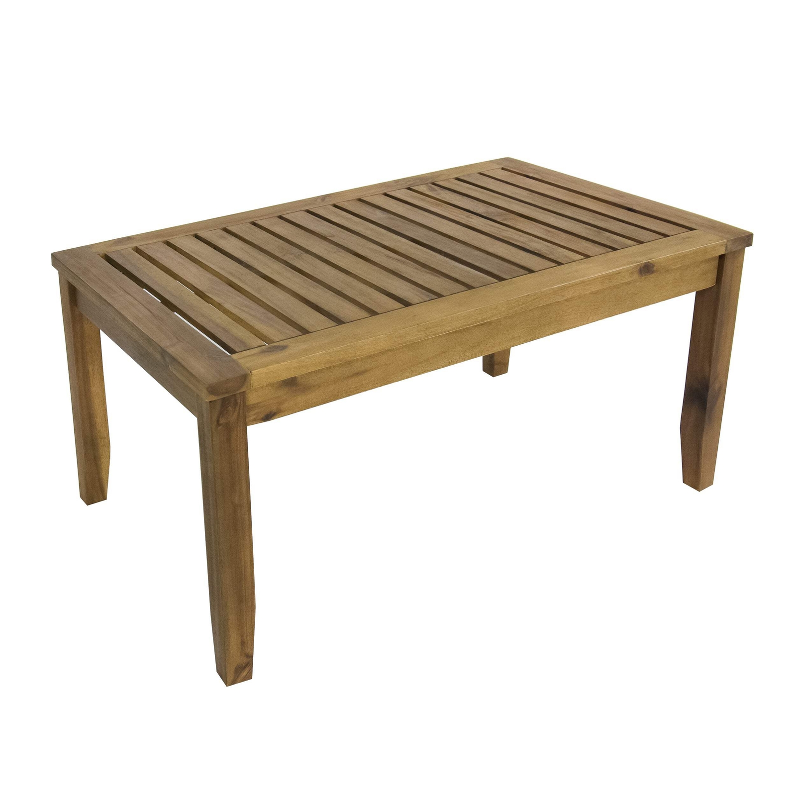 Sunnyside 4-Piece Outdoor Patio Furniture Set in Solid Acacia Wood
