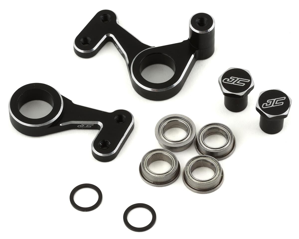 JConcepts RC10 Classic Aluminum Steering Bell Crank (Black) [JCO2309-2]